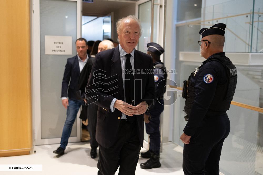 Trial for illegal campaign financing from Lybia - Paris RL