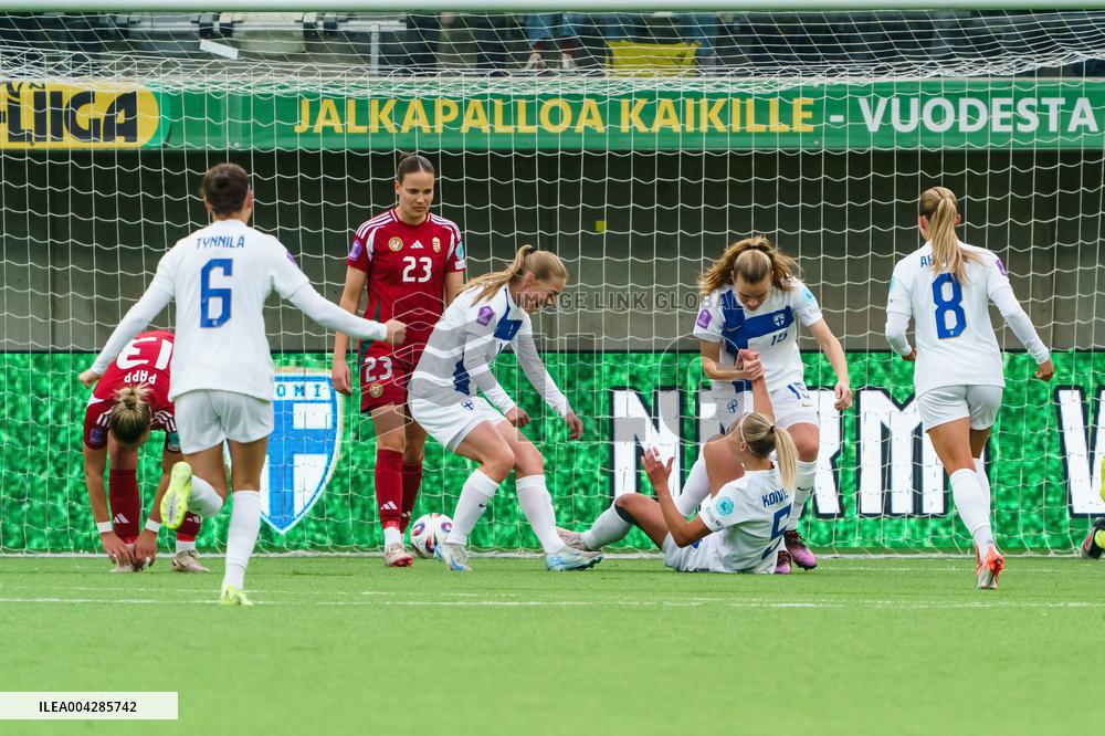 Football - Women's UEFA Nations League - Finland vs Hungary