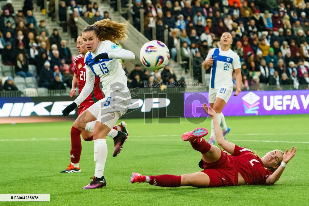 Football - Women's UEFA Nations League - Finland vs Hungary