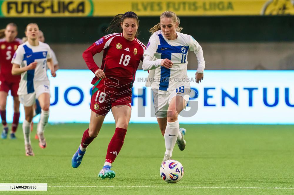 Football - Women's UEFA Nations League - Finland vs Hungary