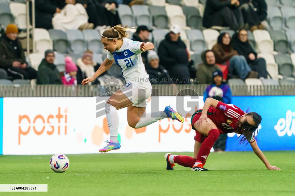 Football - Women's UEFA Nations League - Finland vs Hungary