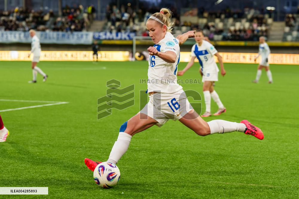 Football - Women's UEFA Nations League - Finland vs Hungary