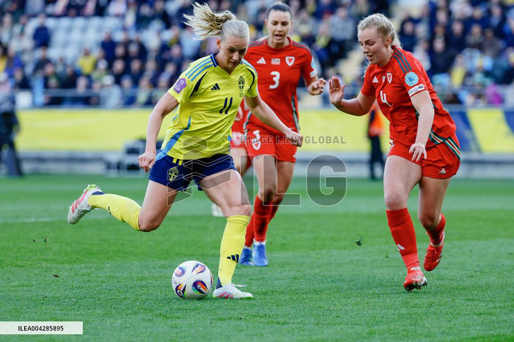 UEFA WOMEN'S NATIONS LEAGUE SWEDEN-WALES
