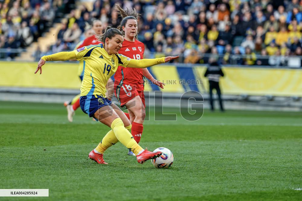 UEFA WOMEN'S NATIONS LEAGUE SWEDEN-WALES