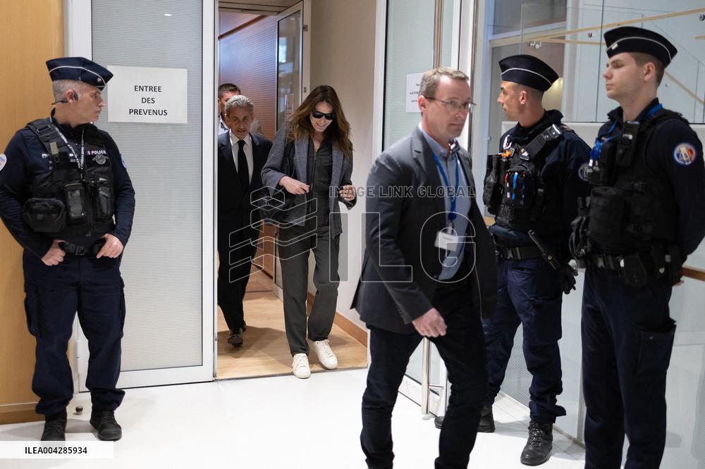 Trial for illegal campaign financing from Lybia - Paris RL