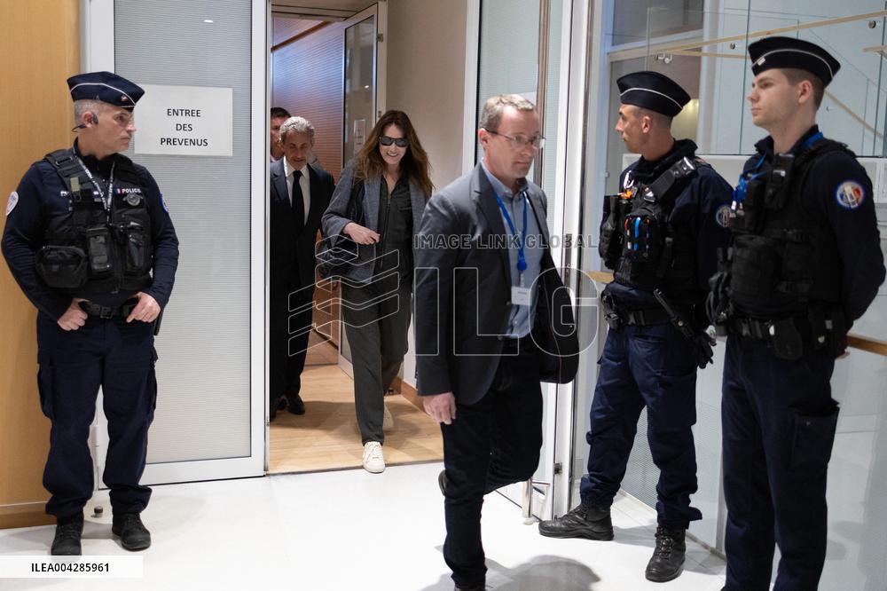 Trial for illegal campaign financing from Lybia - Paris RL