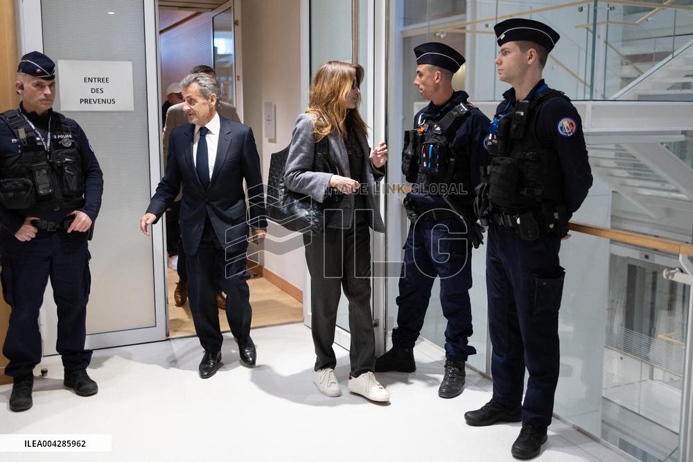 Trial for illegal campaign financing from Lybia - Paris RL