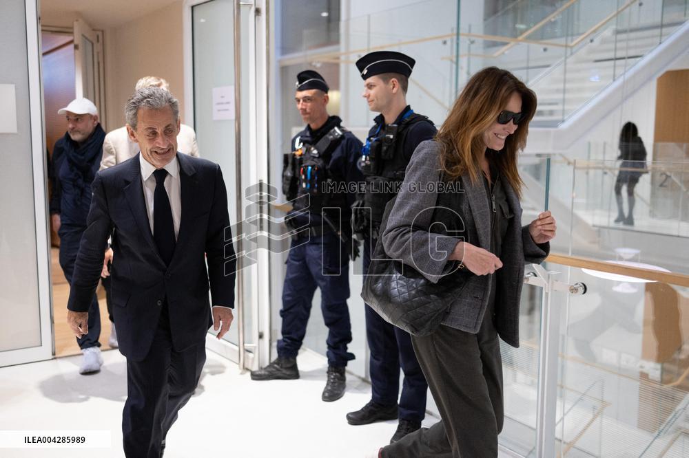 Trial for illegal campaign financing from Lybia - Paris RL
