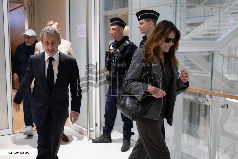 Trial for illegal campaign financing from Lybia - Paris RL