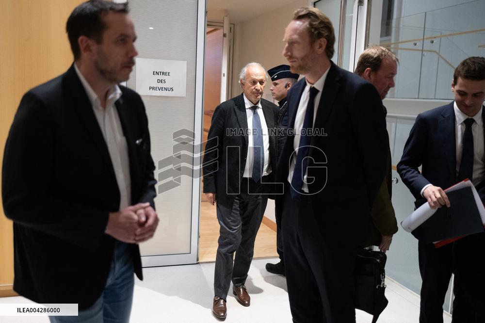 Trial for illegal campaign financing from Lybia - Paris RL