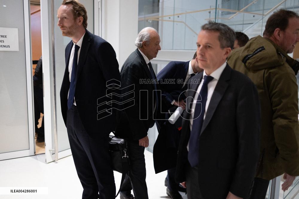 Trial for illegal campaign financing from Lybia - Paris RL