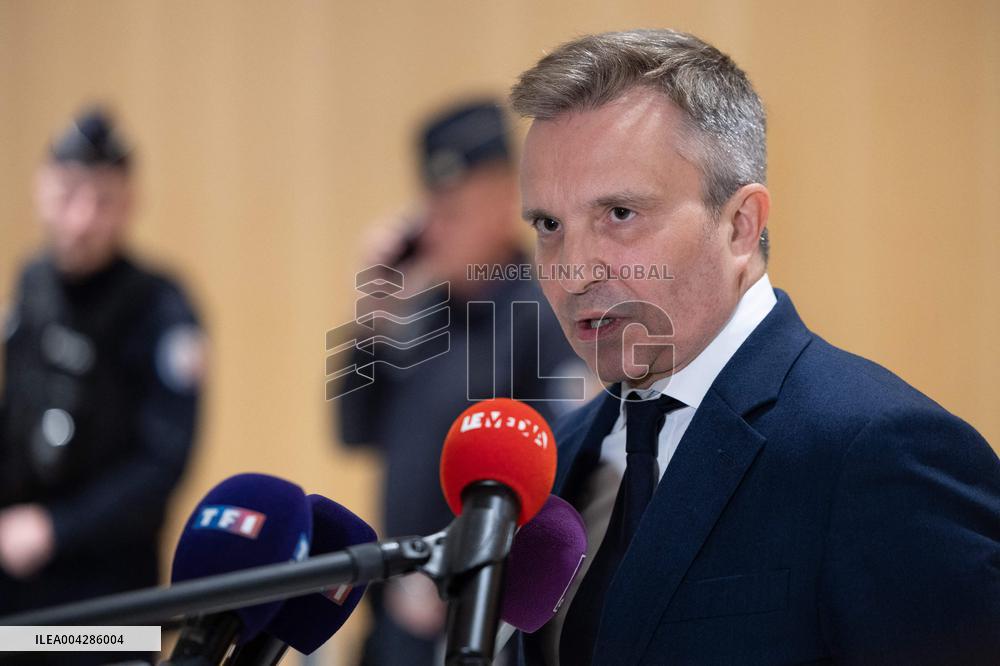 Trial for illegal campaign financing from Lybia - Paris RL