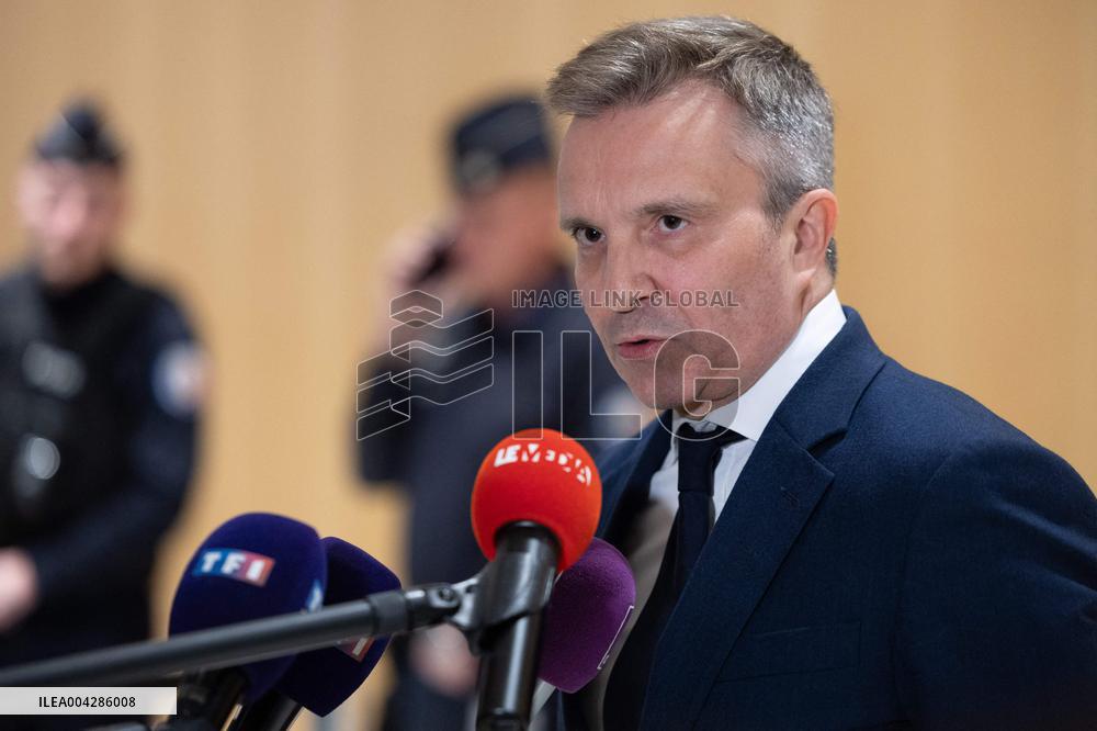 Trial for illegal campaign financing from Lybia - Paris RL