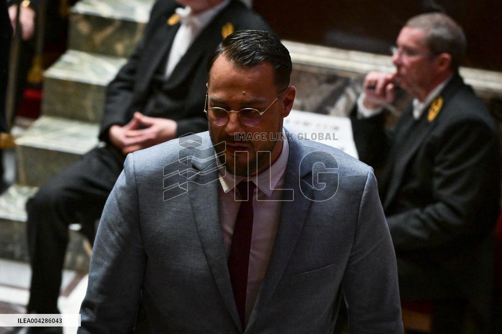 Questions to the government at the National Assembly in Paris FA