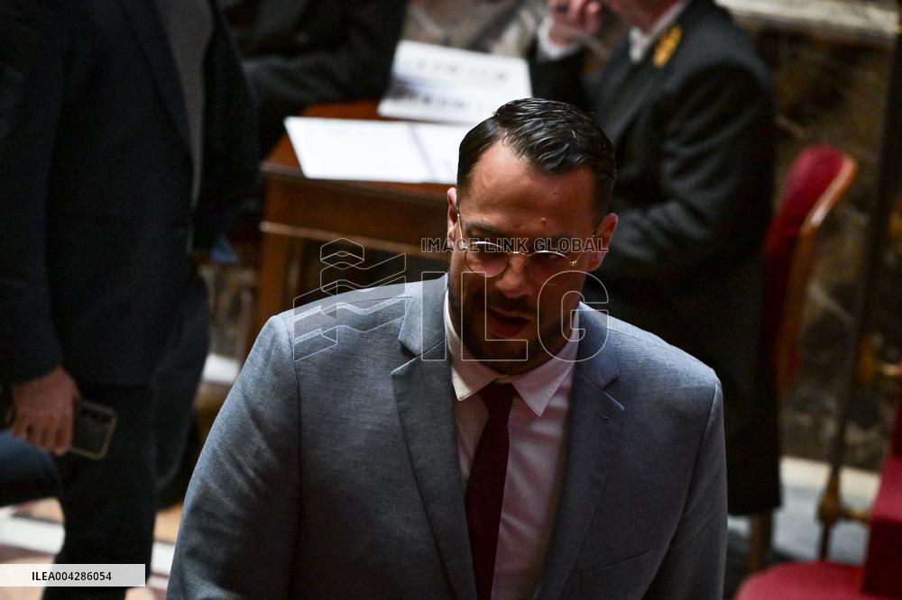 Questions to the government at the National Assembly in Paris FA