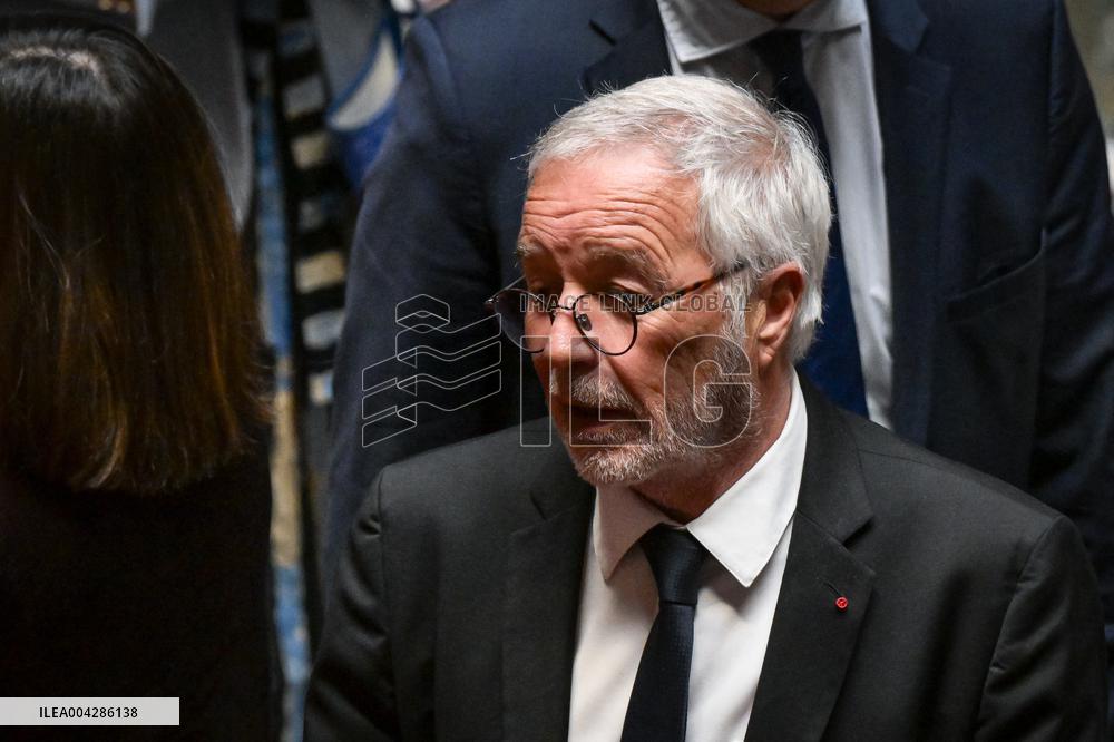 Questions to the government at the National Assembly in Paris FA