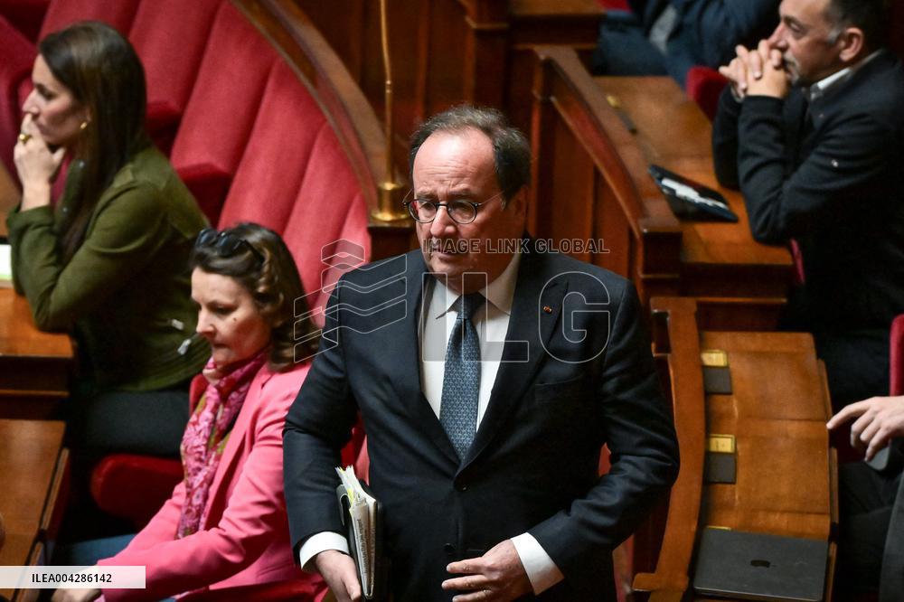 Questions to the government at the National Assembly in Paris FA