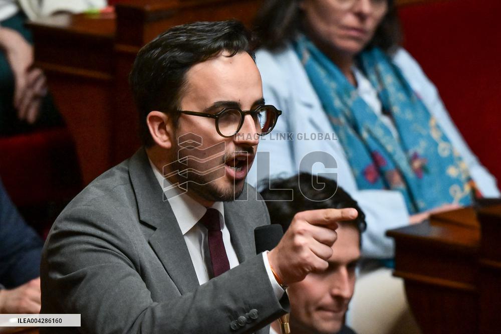Questions to the government at the National Assembly in Paris FA