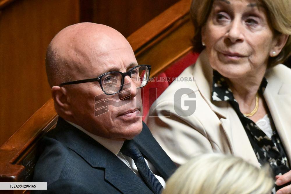 Questions to the government at the National Assembly in Paris FA