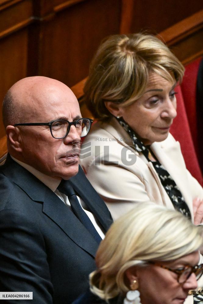 Questions to the government at the National Assembly in Paris FA