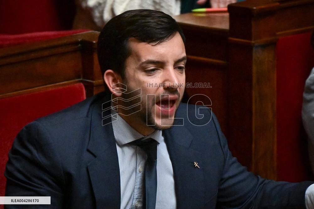 Questions to the government at the National Assembly in Paris FA