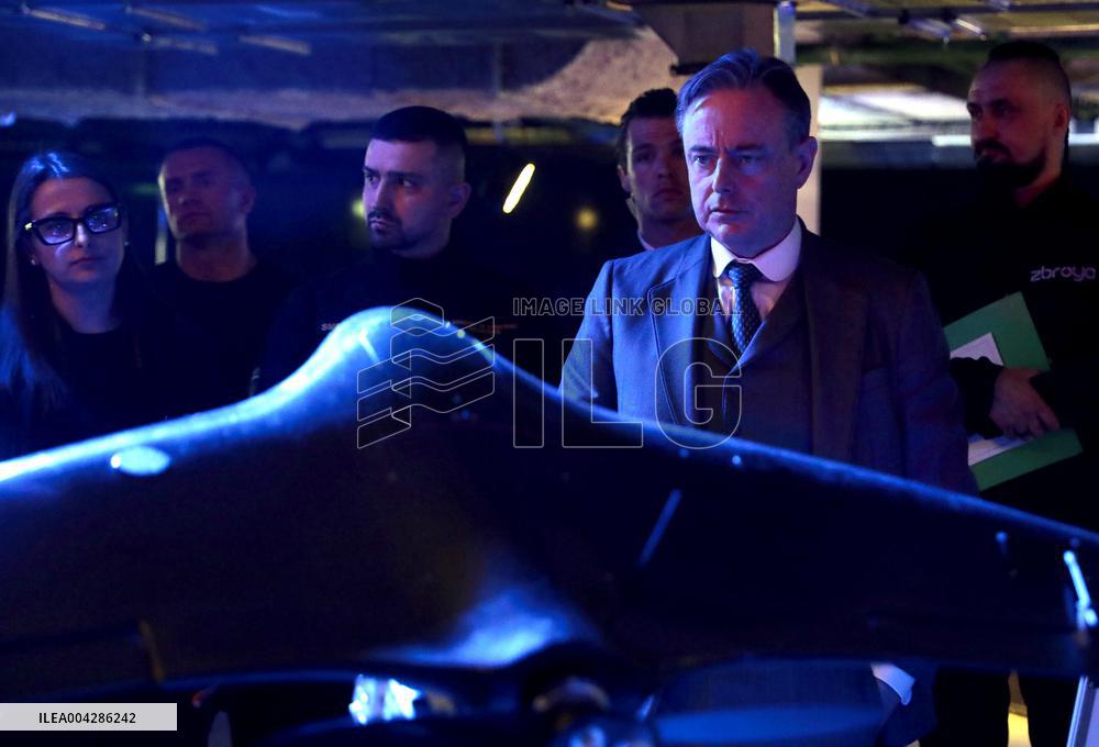 Volodymyr Zelenskyy and Bart De Wever meet representatives of Ukrainian and Belgian defence industries