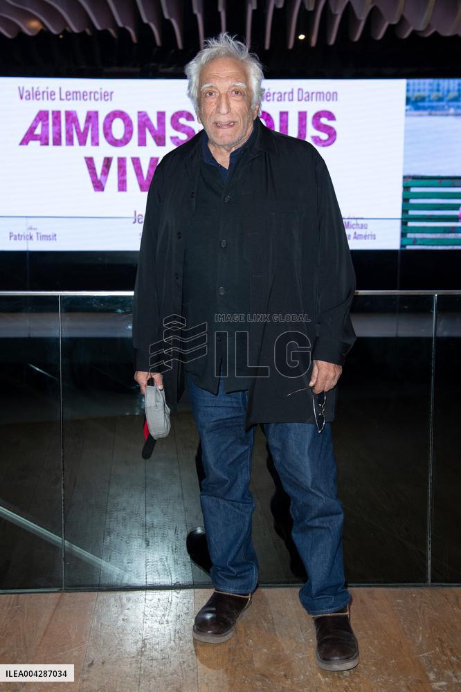 Aimons Nous Vivants Premiere