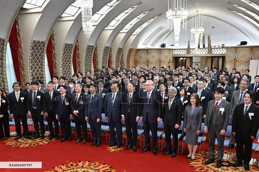 Japan PM Ishiba at ceremony