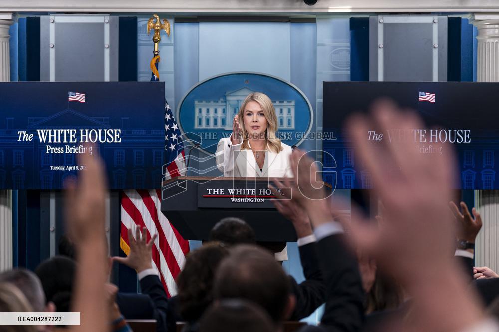 Karoline Leavitt News Conference - DC