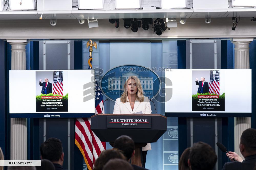 Karoline Leavitt News Conference - DC