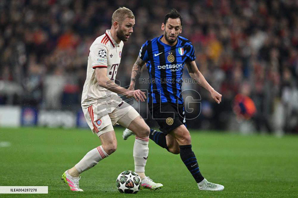 CALCIO - UEFA Champions League - Bayern Munich vs Inter - FC Internazionale