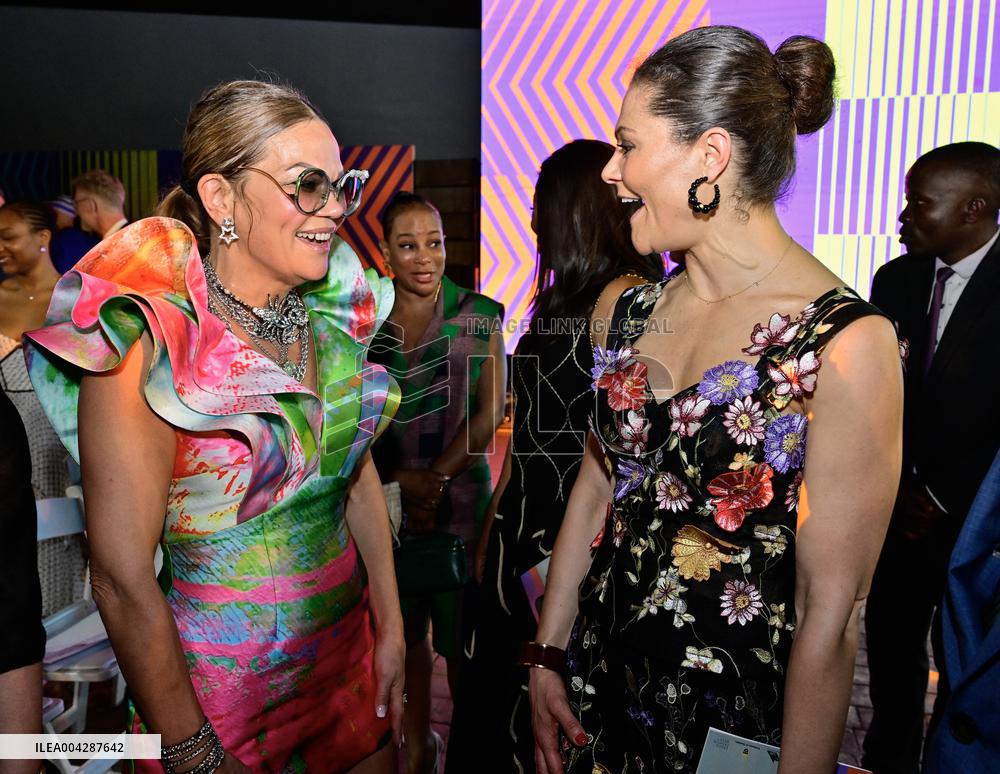 CROWN PRINCESS VICTORIA IN NIGERIA