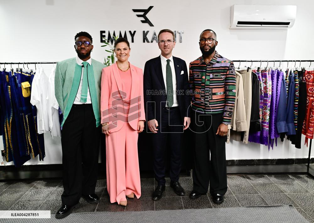 CROWN PRINCESS VICTORIA IN NIGERIA