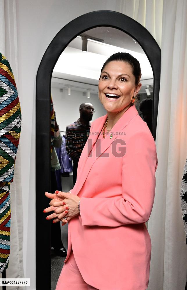 CROWN PRINCESS VICTORIA IN NIGERIA