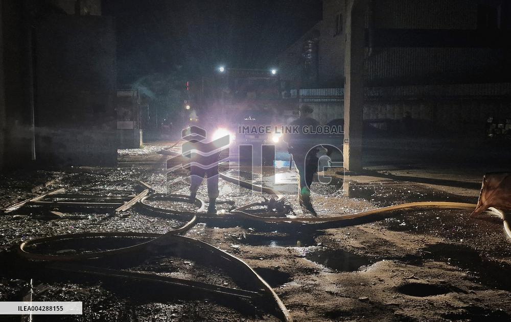 Kharkiv under Russian drone attack