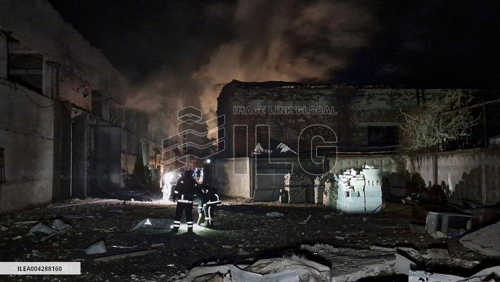 Kharkiv under Russian drone attack