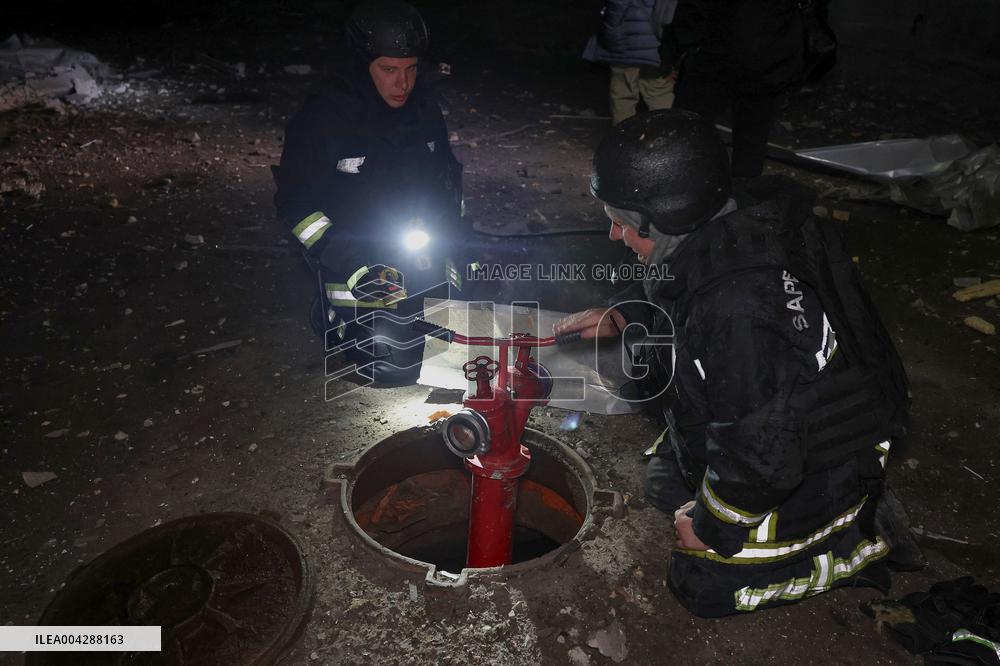 Kharkiv under Russian drone attack