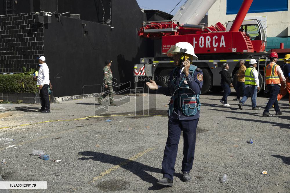 Nightclub Roof Collapse in Santo Domingo