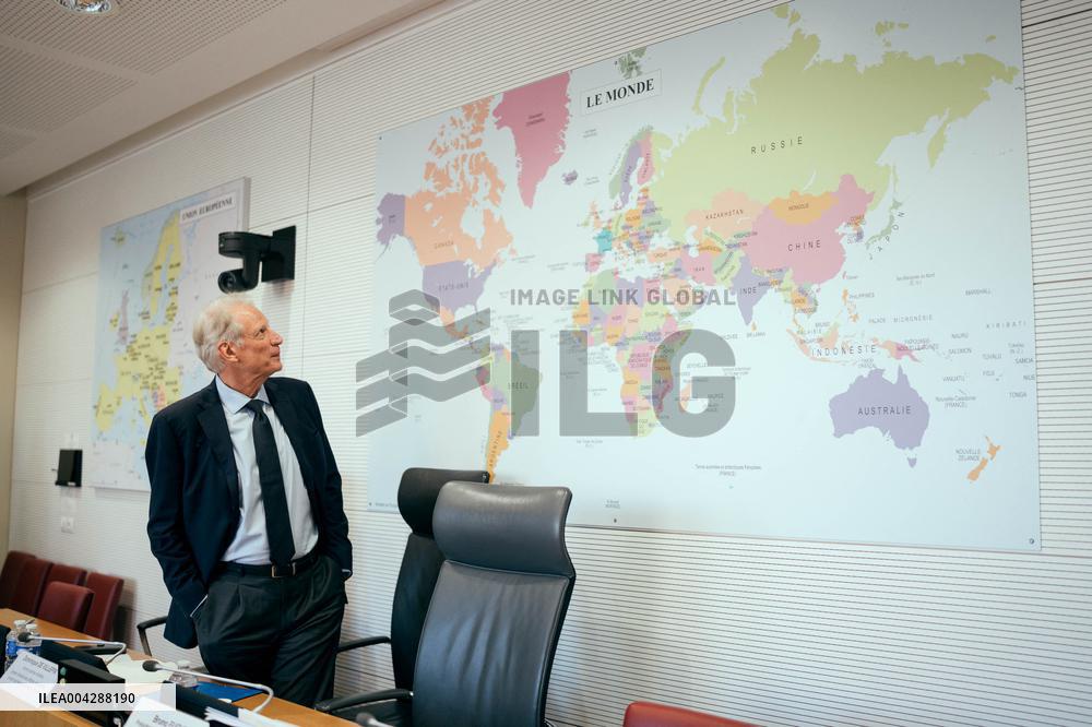 Dominique De Villepin at a foreign affairs committee - Paris AJ