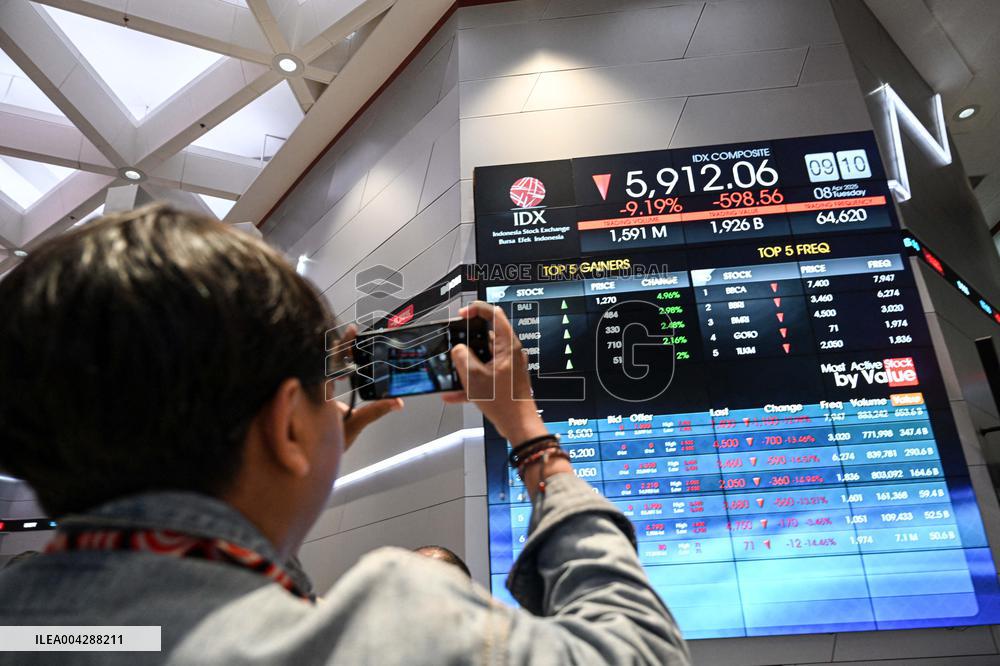 Jakarta Stock Exchange Plunge - Indonesia