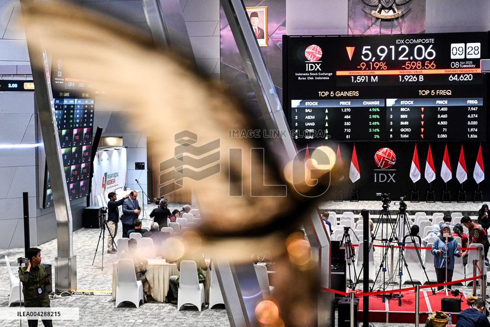 Jakarta Stock Exchange Plunge - Indonesia