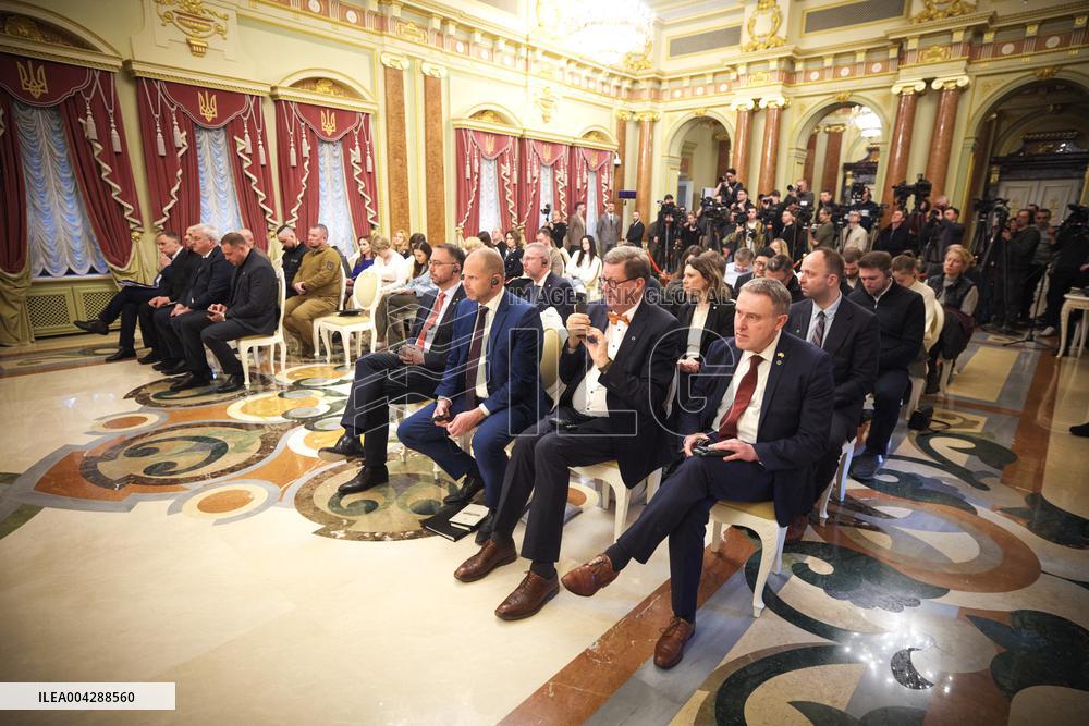 Ukrainian President and Belgian PM Hold Joint Conference - Ukraine