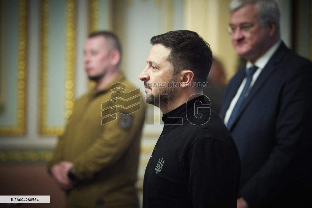 Meeting Between the President of Ukraine and the Prime Minister of Belgium in Kyiv