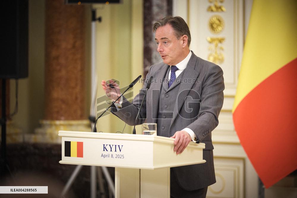 Ukrainian President and Belgian PM Hold Joint Conference - Ukraine