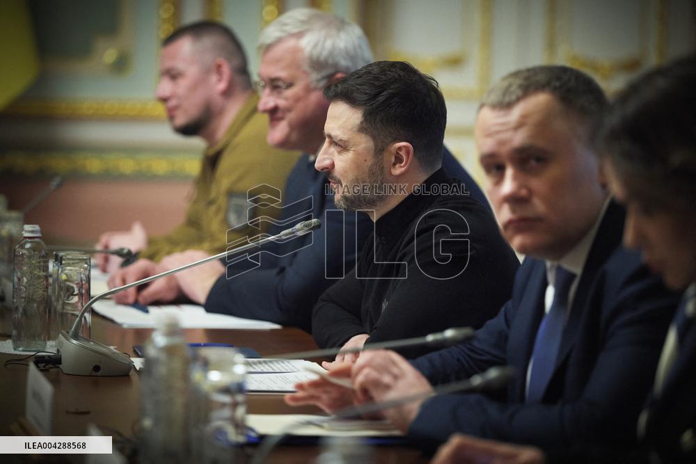 Meeting Between the President of Ukraine and the Prime Minister of Belgium in Kyiv