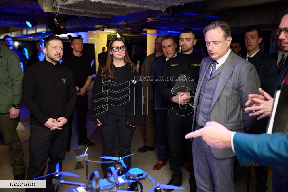 Zelenskyy and De Wever Meet Ukrainian and Belgian Defence Industry Leaders - Ukraine