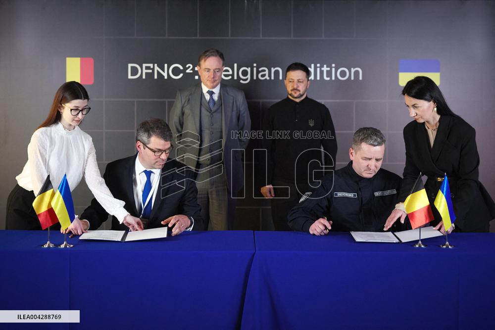 Zelenskyy and De Wever Meet Ukrainian and Belgian Defence Industry Leaders - Ukraine