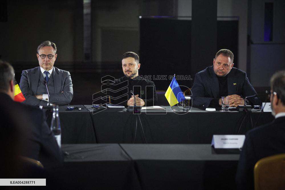 Zelenskyy and De Wever Meet Ukrainian and Belgian Defence Industry Leaders - Ukraine