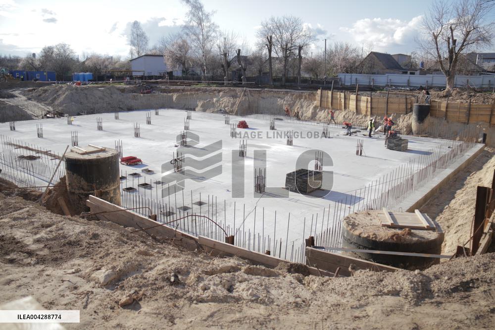 Ukrainian and Belgian FMs visit Baryshivka Lyceum in Kyiv region