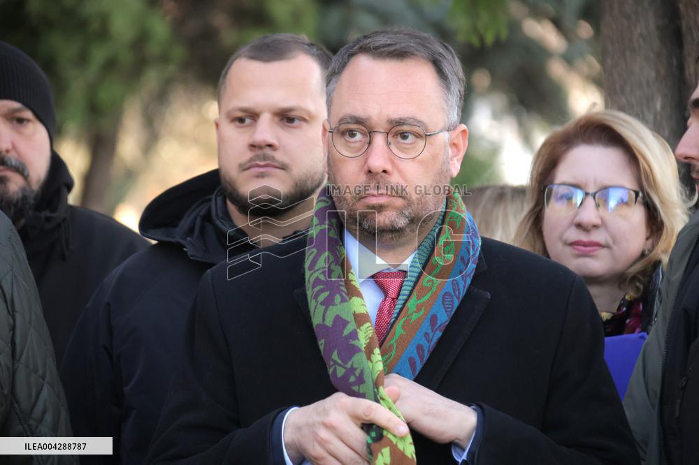 Ukrainian and Belgian FMs visit Baryshivka Lyceum in Kyiv region